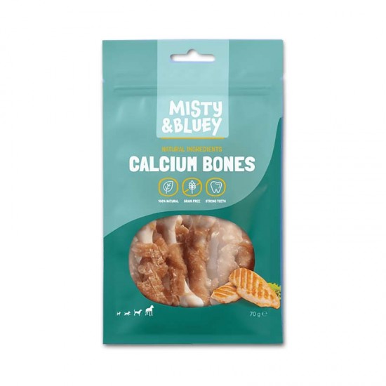 MISTY & BLUEY CALCIUM BONES 70gr