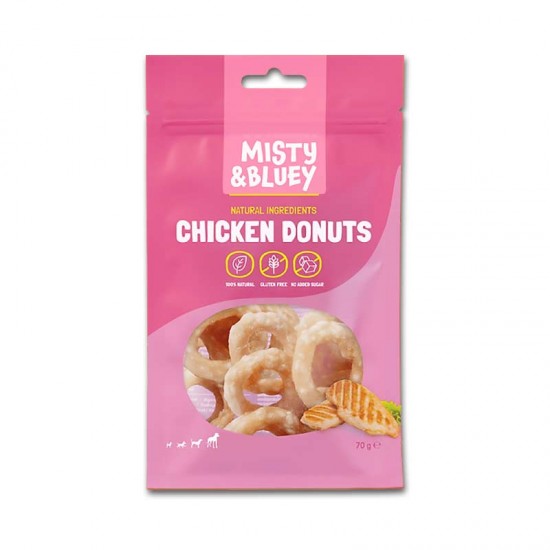 MISTY & BLUEY CHICKEN DONUTS 70gr