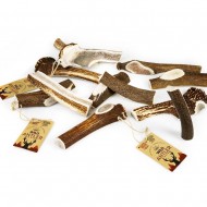 WILD ANTLER ΦΥΣ. ΚΕΡΑΤΟ ΕΛΑΦΙΟΥ ΚΟΜΜΕΝΟ ΣΤΗ ΜΕΣΗ XSmall 25-50gr