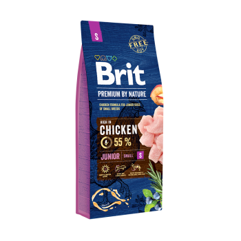 BRIT PREMIUM by nature ΣΚΥΛΟΥ JUNIOR SMALL 1kg BRIT PREMIUM by nature ΣΚΥΛΟΥ JUNIOR SMALL 1kg