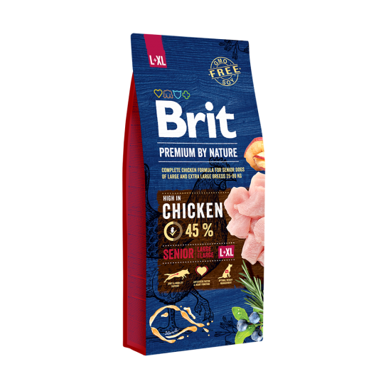 BRIT PREMIUM by nature ΣΚΥΛΟΥ SENIOR LARGE & XLARGE 3kg