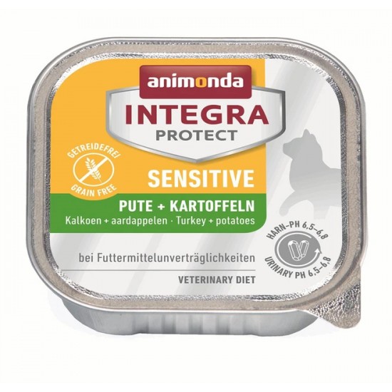 ANIMONDA INTEGRA SENSITIVE CAT ΓΑΛΟΠΟΥΛΑ ΠΑΤΑΤΑ 100gr