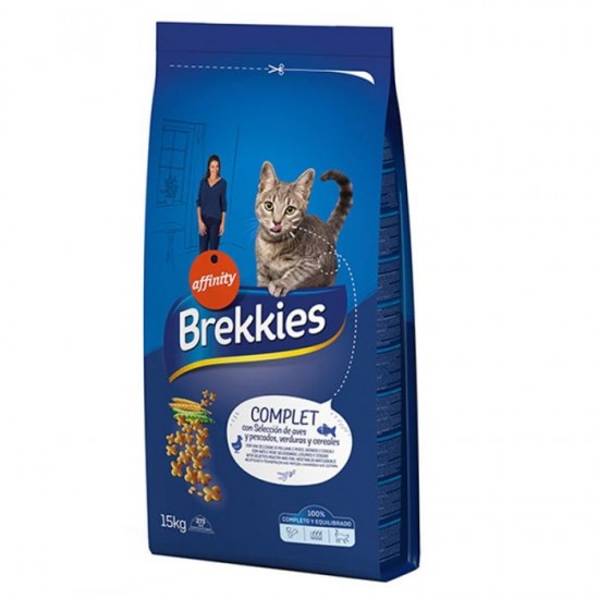 BREKKIES ΓΑΤΑΣ COMPLET 15kg