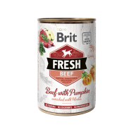 BRIT FRESH ΚΟΝΣΕΡΒΑ ΣΚΥΛΟΥ ΒΟΔΙΝΟ ΚΟΛΟΚΥΘΑ 400gr