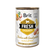 BRIT FRESH ΚΟΝΣΕΡΒΑ ΣΚΥΛΟΥ ΚΟΤΟΠΟΥΛΟ ΓΛΥΚΟΠΑΤΑΤΑ 400gr