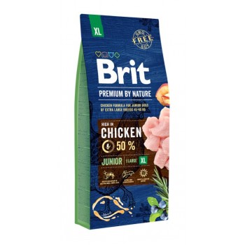 BRIT PREMIUM by nature ΣΚΥΛΟΥ JUNIOR XLARGE 3kg BRIT PREMIUM by nature ΣΚΥΛΟΥ JUNIOR XLARGE 3kg