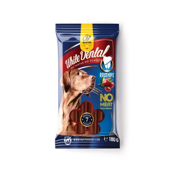 BUSTER ROSEHIPS PREMIUM DENTAL STICKS (7 τμχ)