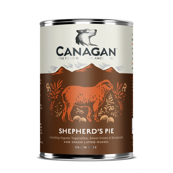 CANAGAN ΚΟΝΣΕΡΒΑ ΣΚΥΛΟΥ ΠΙΤΑ ΤΟΥ ΒΟΣΚΟΥ 400gr