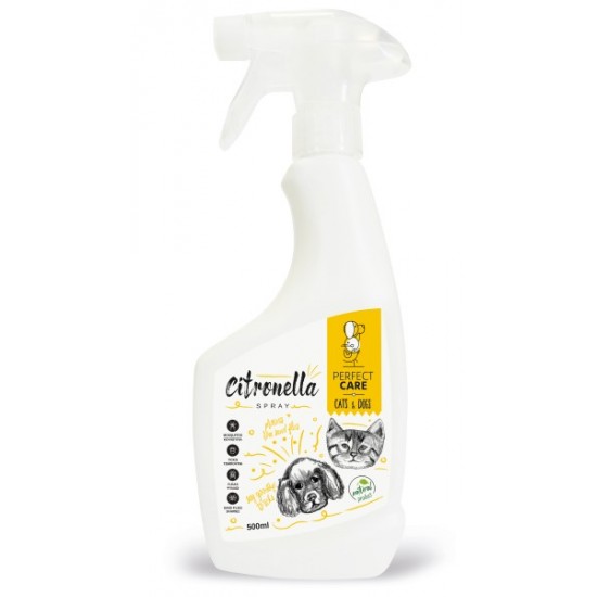 PERFECT CARE CITRONELLA SPRAY (σκύλοι & γάτες)