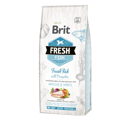 BRIT FRESH ΣΚΥΛΟΥ ADULT LARGE ΨΑΡΙ 12kg