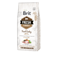 BRIT FRESH ΣΚΥΛΟΥ LIGHT & SENIOR ΓΑΛΟΠΟΥΛΑ 12kg