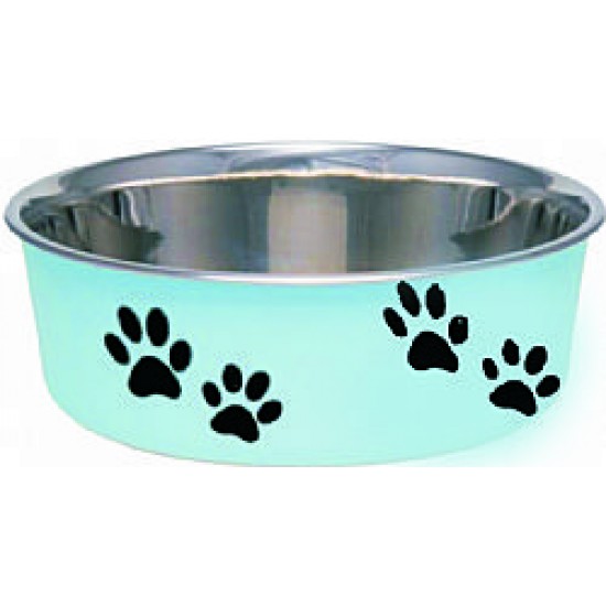 INOX BOWL ΣΚΥΛΟΥ-ΓΑΤΑΣ ΜΕ ΠΑΤΟΥΣΑΚΙΑ 12cm