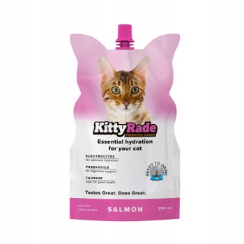 KITTYRADE ΙΣΟΤΟΝΙΚΟ ΠΡΕΒΙΟΤΙΚΟ ΣΥΜΠΛΗΡΩΜΑ ΓΑΤΑΣ SALMON 250ml KITTYRADE ΙΣΟΤΟΝΙΚΟ ΠΡΕΒΙΟΤΙΚΟ ΣΥΜΠΛΗΡΩΜΑ ΓΑΤΑΣ SALMON 250ml