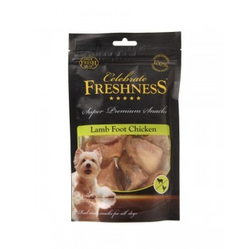 CELEBRATE FRESHNESS LAMB FOOT CHICKEN 100gr CELEBRATE FRESHNESS LAMB FOOT CHICKEN 100gr