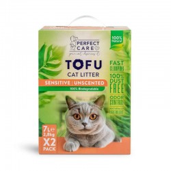 PERFECT  CARE ΑΜΜΟΣ ΓΑΤΑΣ TOFU SENSITIVE 2x7lt