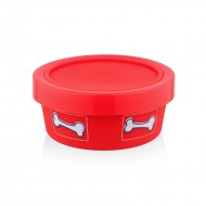 ΔΟΧΕΙΟ ΑΠΟΘΗΚΕΥΣΗΣ ΦΑΓΗΤΟΥ ΣΚΥΛΟΥ ΚΟΚΚΙΝΟ 14-15cm