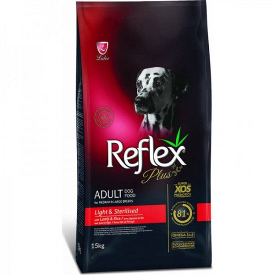 REFLEX PLUS MEDIUM & LARGE LIGHT STERILISED ΑΡΝΙ 12kg
