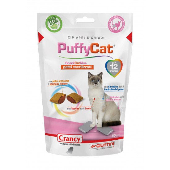 CRANCY PUFFY CAT STERILISED 60gr