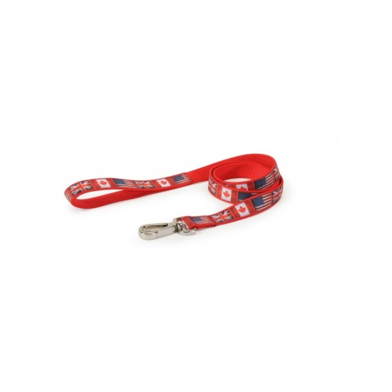 CAMON RED FLAGS LEASH Medium