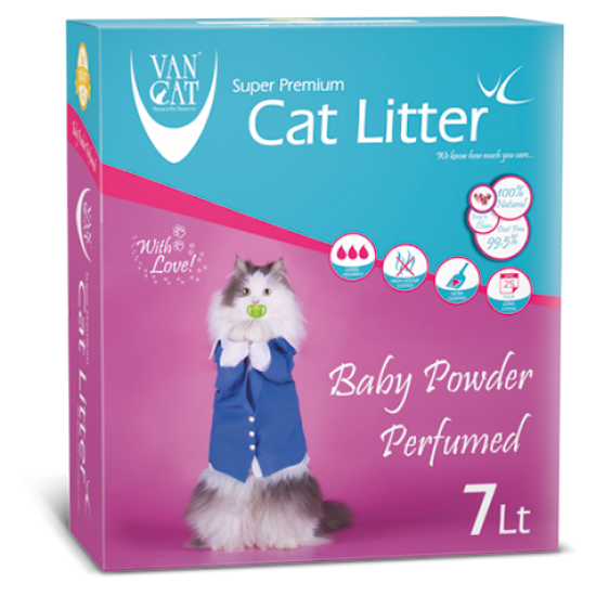 VAN CAT BABY POWDER CLUMPING 6kg